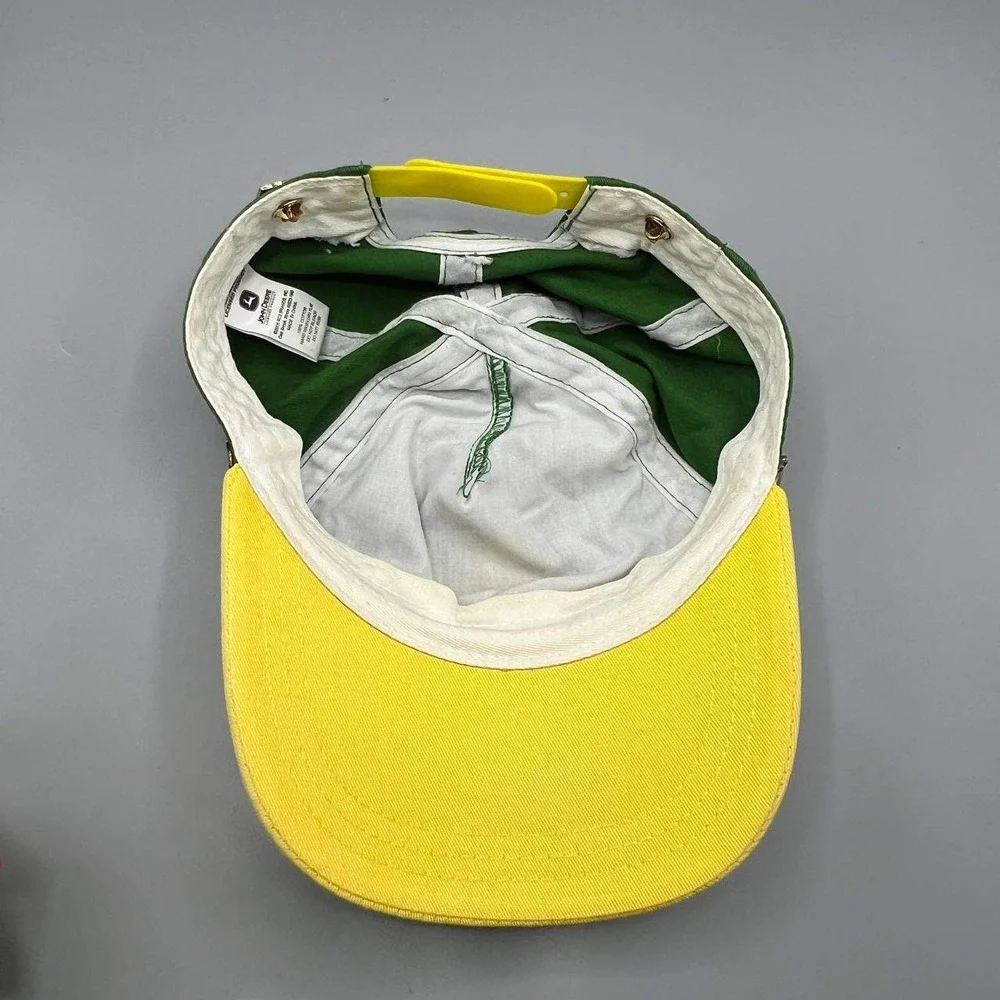 John Deere Hat Youth Green Yellow‎ Snap Back Cap with Pins
